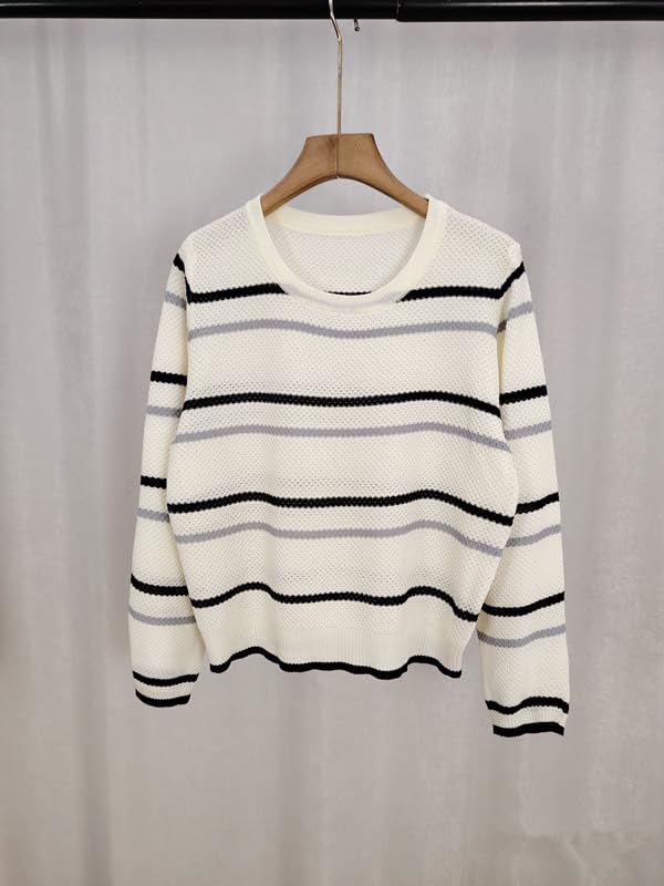 Buy ICW Women Textured Stripe Knit Sweater DN79069-1 (in, Alpha